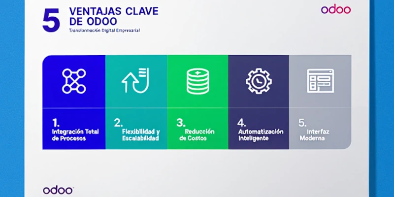 Cinco Ventajas Clave de Implementar Odoo en tu Organización